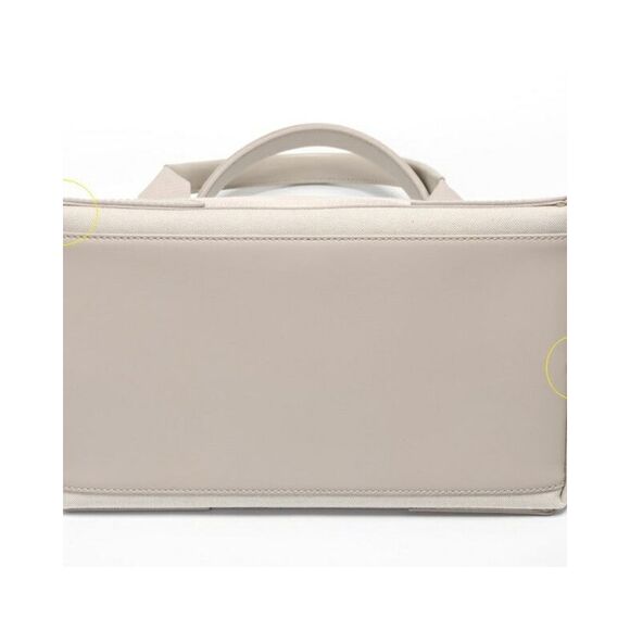 Pre Loved Balenciaga Everyday Tote XS Canvas Tote Bag Women Beige - Picture 3 of 5